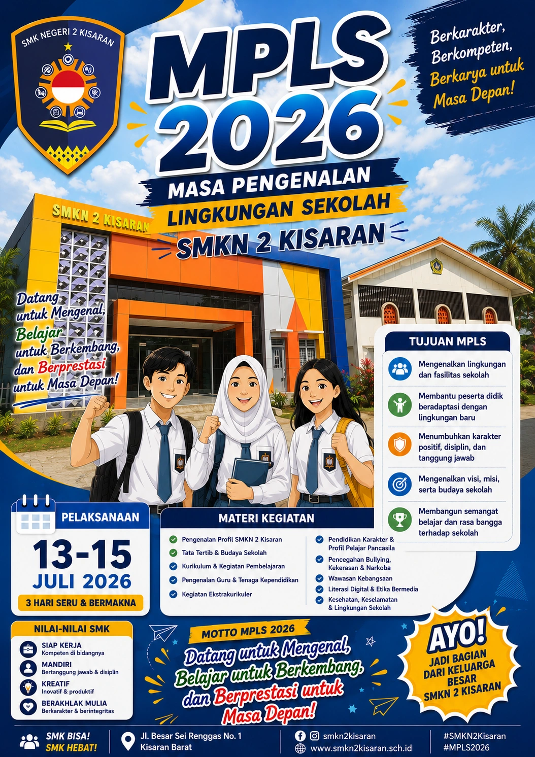 Masa Pengenalan Lingkungan Sekolah (MPLS)